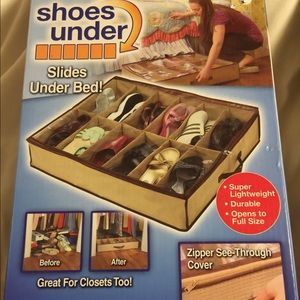 Portable shoe organizer